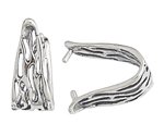 SS6002 1 14x7mm Sterling Filigree Bail