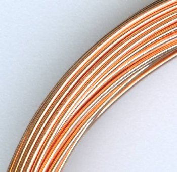 10 Meters of .6mm Beadalon German Style Copper Beading Wire (22ga)