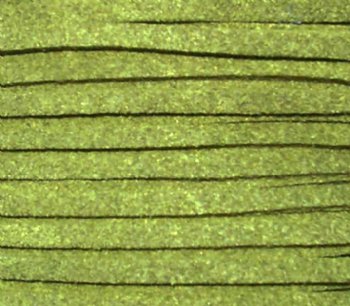 1 Meter of 3.5mm Olivine Suede Lace