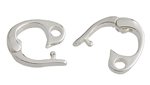 SS3092 1 9mm Plain Sterling Pearl Enhancer Bail