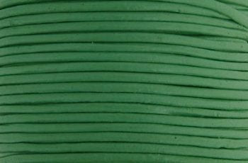 25 Meters of 1.5mm Moss Green Leather Cord