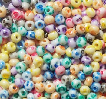 50g of Mixed Terra Melafyr 6/0 Seed Beads