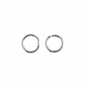 178, 5mm Silver Plated Jump Rings