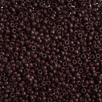 SB11-0419 22g of Opaque Currant Brown 11/0 Miyuki Seed Beads