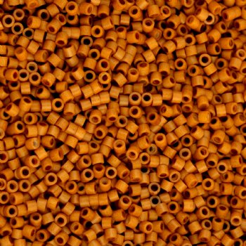 CY-1225 25 Grams of 11/0 Opaque Brown Sugar Mist Cylin Seed Beads
