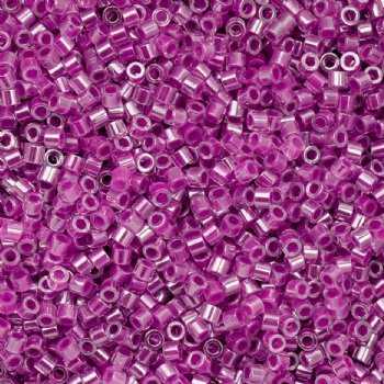 CY-1097 25 Grams of 11/0 Neon Grape Cylin Seed Beads