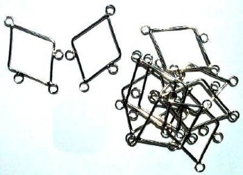 5 Pairs of 36mm Diamond Shaped Earring Drops