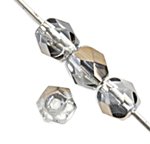 100 4mm Faceted Crystal Valentinite Firepolish Beads