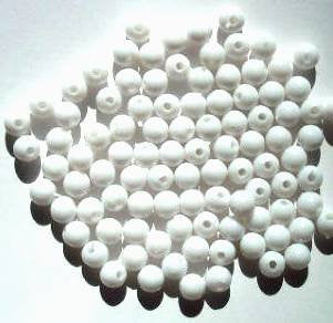 100 6mm Acrylic White