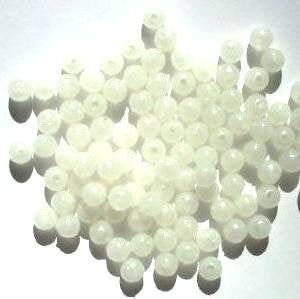 100 6mm Acrylic Glow-in-the-Dark Beads