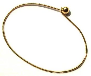 Gold Plated Interchangeable Bracelet Base