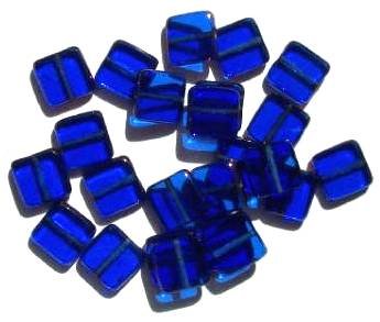 25 9x8x3mm Sapphire with Bronze Edge Windows