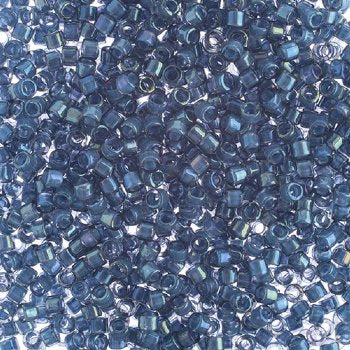 DB-2384 5.2 Grams of 11/0 Fancy Lined Montana Delica Beads