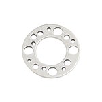 SS4065 1 Sterling 18mm Flat Circle with Holes Connector