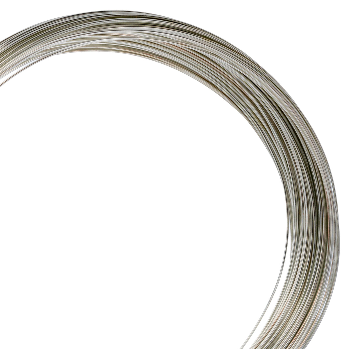 20 Meters of 26 Gauge Silver Plated German Non Tarnish Metal Complex Wire