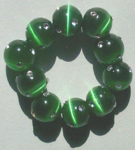 1 10mm Green Fireball