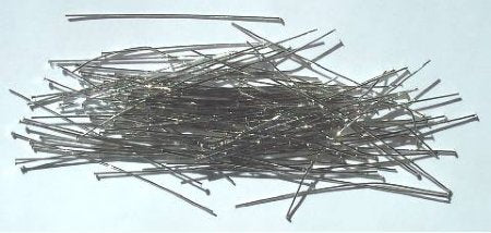 100, 2 Inch 24ga Nickel Fine Head Pins