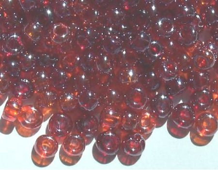 20 Gram Vial of 2/0 Mixed Red Lustre