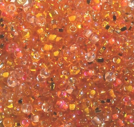 50g 6/0 Orange Multi Mix