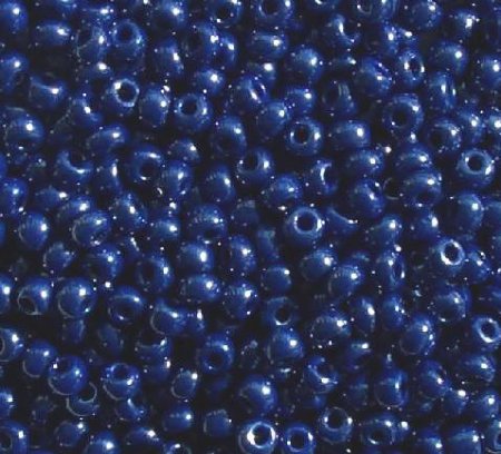 50g 6/0 Opaque Cobalt Lustre
