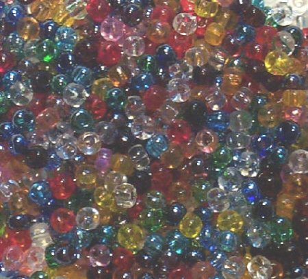 50g 6/0 Transparent Mix