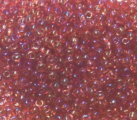 50g 6/0 Transparent Iris Dark Pink