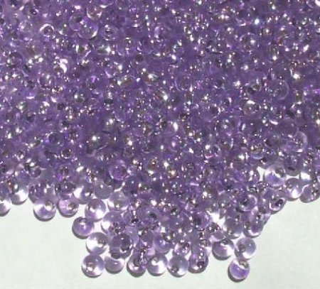 25g 8/0 Silver Lined Violet Fringe Drops