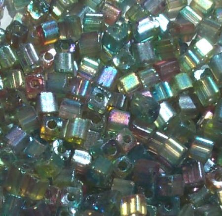 50g 3x3mm Crystal Lustre Rainbow Tiny Cubes