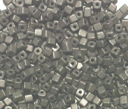 50g 3x3mm Matte Bronze Tiny Cubes