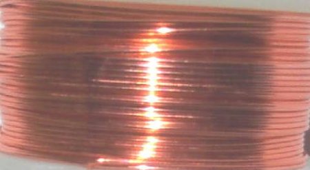 15 Yards of 24 Gauge Peach Artistic Wire