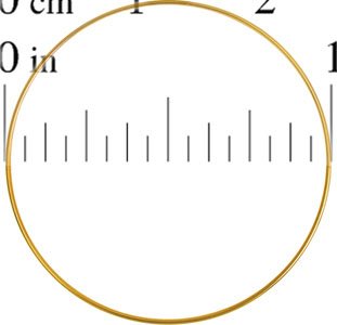 10 25mm Brass Closed Jump / Dreamcatcher Rings