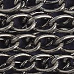 1 Meter of 7x4mm Gunmetal Chain