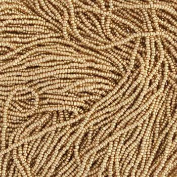 10 Grams 13/0 Charlotte Seed Beads - Metallic Gold Terra