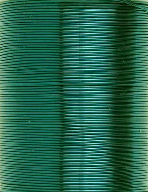 24 Yards of 26 Gauge Green Craft Wire