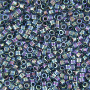 DB-0085 5.2 Grams of 11/0 Lined Fancy Blue