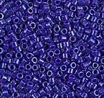 DB-0216 5.2 Grams of 11/0 Opaque Cobalt AB Miyuki Delica Beads