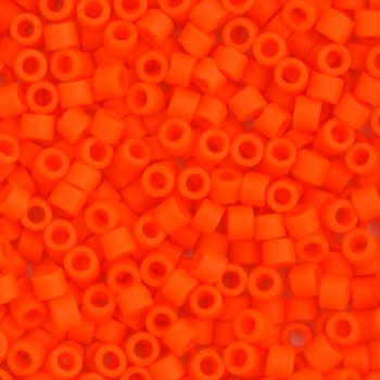 DB-0752 5.2 Grams of 11/0 Matte Opaque Orange Miyuki Delica Beads