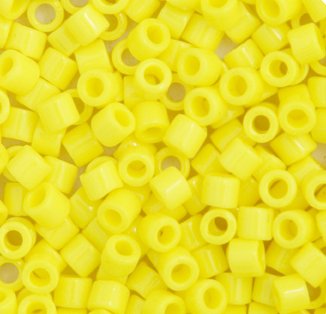 DB10-0721 5.2 Grams of 10/0 Opaque Yellow Delica Beads