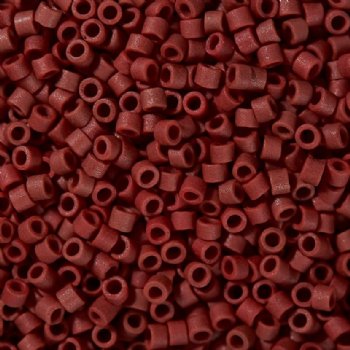 DB-1584 5.2 Grams of 11/0 Matte Opaque Currant Delica Beads