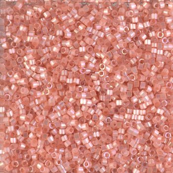 DB-1863 5.2 Grams of 11/0 Silk Inside Dyed Cinnamon AB Delica Beads
