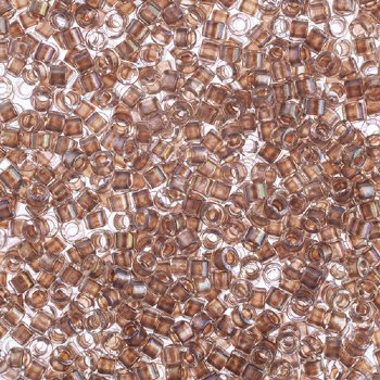 DB-2395 5.2 Grams of 11/0 Fancy Lined Taupe Delica Beads