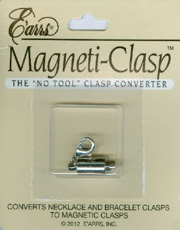 1 Nickel Plated Magneti-Clasp No-Tool Clasp Converter
