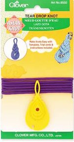 Asian Knot Tear Drop Knot Template
