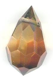 1 12x20mm Preciosa Venus Tear Drop