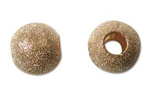 10 12mm Round Bright Gold Plated Stardust Beads