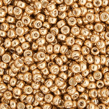 SB6-1052 22g of Galvanized Gold 6/0 Miyuki Seed Beads