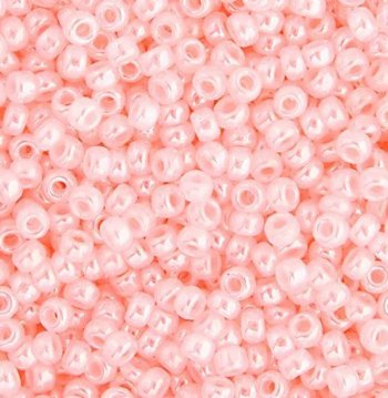 SB11-0517 22g of Crystal Light Pink Ceylon 11/0 Miyuki Seed Beads