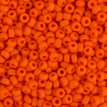 SB11-0406 22g of Opaque Orange 11/0 Miyuki Seed Beads