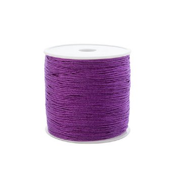 100 Yards of .8mm Purple Knotting Cord