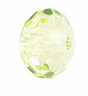 4, 6mm Preciosa Transparent Jonquil Bellatrix Beads